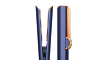 Lisseur séchant Dyson Airstrait™ (Bleu de Prusse/Cuivré)